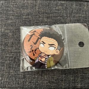 Gyomei Demon Slayer Can Badge Japanese Anime